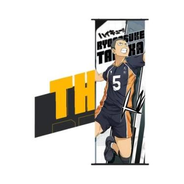 Imagem de Tobio Kageyama Haikyuu!! Pôster De Parede Longo Com Desenhos Animados,