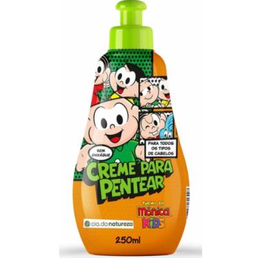 Imagem de Creme para Pentear Turma da Mônica Kids Todos os Tipos de Cabelos Cia da Natureza 250ml