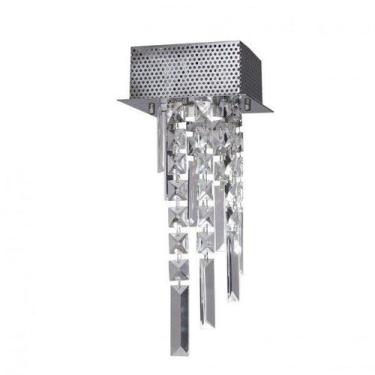 Imagem de Luminária Plafon Cristal para 1 Lâmpada New York Bronzearte