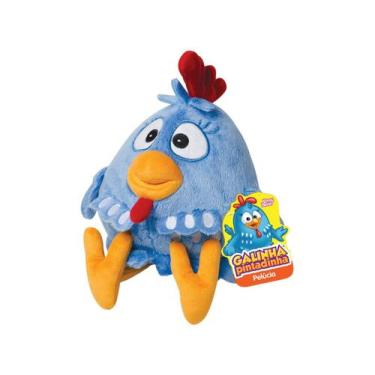 Imagem de Pelúcia Galinha Pintadinha 20cm Baby Brink, Colorido, Galinha Pintadin