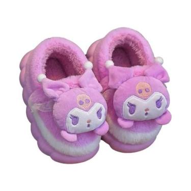 Imagem de Chinelos De Algodão Para Crianças Com Estampa De Desenhos Animados Out