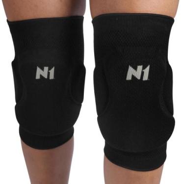 Imagem de Joelheira de Vôlei N1 Spry Preta - R1 Sports, G
