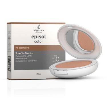 Imagem de Protetor Solar Pó Compacto Episol Tom 3 FPS 50 10g