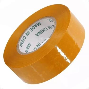 Imagem de Fita Adesiva para Embalagem Larga 40MM X 300 METROS para Fechar Caixas com Alta Resistê...