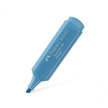 Imagem de Marca-texto Faber-Castell Pastel 46 Textliner com Destaque Suave e Brilhante à Prova de...