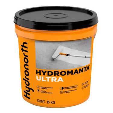 Imagem de Hydromanta Líquida Hydromanta Liquida Ultra Preto Neutral 15KG BD para Impermeabilização Avançada com Alta Resistência