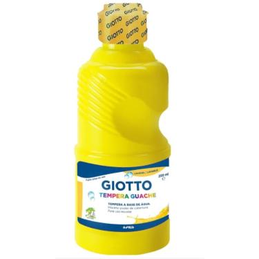 Imagem de Têmpera Guache Giotto 250ml Fila Canson Artística e Escolar Atóxica 1 Unidade Amarelo
