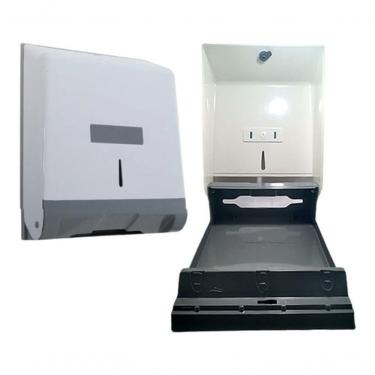 Imagem de Suporte Dispenser para Papel Toalha Jsn para Parede Funcional Branco Higipack