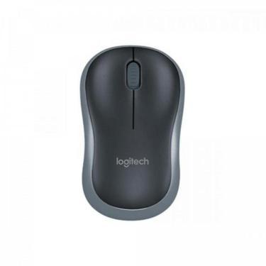Imagem de Mouse Sem Fio Logitech M185 1000 Dpi Cinza