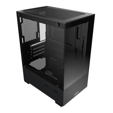 Imagem de Gabinete Gamer G-shield Gggsbkv2 Mid-tower Micro ATX e Mini ITX em Aço e Vidro Temperado com Painel Lateral Transparente