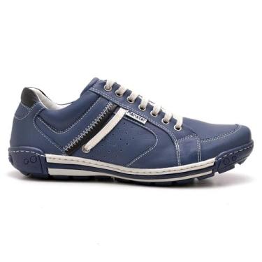Imagem de Sapatênis Masculino Couro Legítimo Ranster Conforto e Estilo Tamanho:4