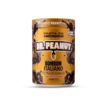 Imagem de Dr Peanut Pasta de amendoim 250g Zero Açucar Bombom Italiano