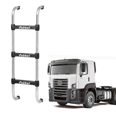 Imagem de Escada Titan Constellation Teto Baixo Cromado 3 Degraus - Fabbof