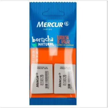 Imagem de Borracha Mercur 20 Record 20 Pct Com 2 Unidades