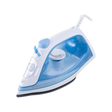 Imagem de Ferro a Vapor Série 1000 Philips Walita - DST1050, Branco e Azul, 220V