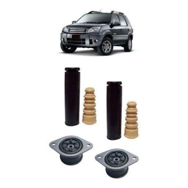Imagem de Kit Batente Coxim Do Amortecedor Traseiro Fiesta Ecosport - QualyKits
