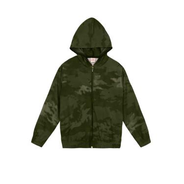 Imagem de Jaqueta infantil menino em microfibra estampada Brandili-Masculino