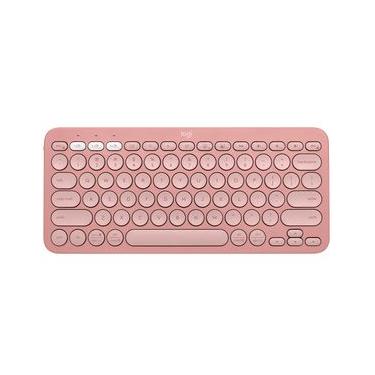 Imagem de Teclado Sem Fio Pebble Keys 2 K380 Rosa - Logitech - 920011791