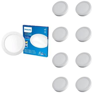 Imagem de 9 Luminária Plafon Led 24w Philips Sobrepor 6500k Bivolt, Bivolt