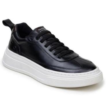 Imagem de Tênis 100% Couro Legitimo Parra Boots Masculino Moderno Confortável Leve 5800-Masculino