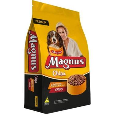 Imagem de Ração Magnus Chips para Cães Adultos - Adimax Pet