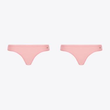Imagem de Kit 2 Calcinhas Lupo Loba Algodão Fio Dental 40355-001, Rosa claro, GG