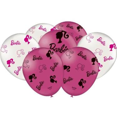 Imagem de Balão Festcolor Barbie com 25 unidades