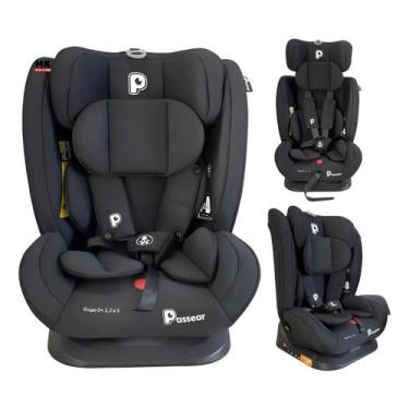 Imagem de Cadeira Infantil para Carro Zaya de 0 a 36kg Preta - Passear