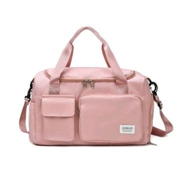 Imagem de Bolsa mochila sacola mão costas transversal esportiva - Arara Dourada,