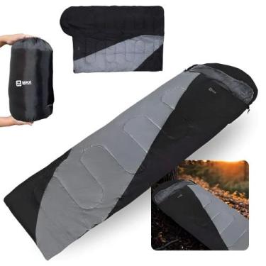 Imagem de Saco de Dormir Max 2 em 1 Conforto Térmico Camping BEL