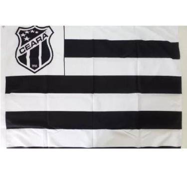 Imagem de Bandeira Oficial Do Ceará 90x1,28cm Dupla Face 2 Panos - BC ARTS ESPOR