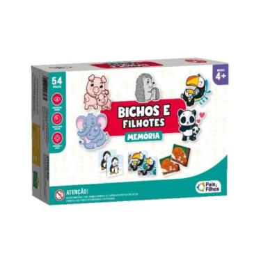 Imagem de Jogo da memória - Bichos e filhotes Pais & Filhos