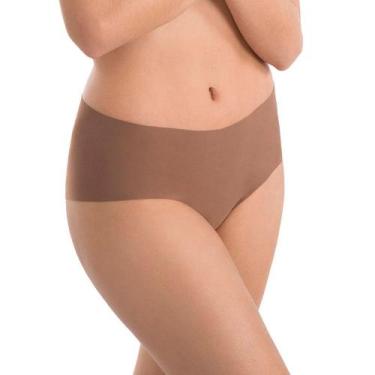 Imagem de Calcinha Everybody Sloggi Midi 27052 Microfibra E Lycra, Canela, P
