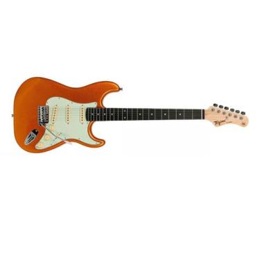 Imagem de Guitarra tagima tg 500 strato mgy escala escura metallic golg yellow