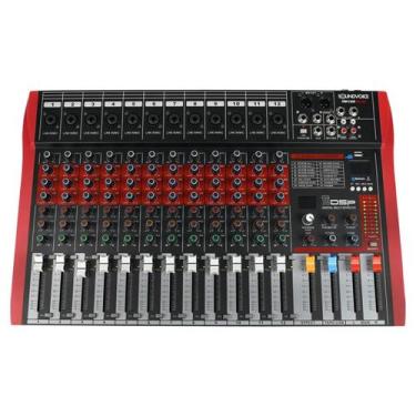 Imagem de Mesa de Som Digital 12 Canais Soundvoice Rubi MR122