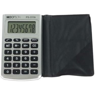 Imagem de Calculadora De Bolso 8digitos C/Capa Bateria/Solar - CASIO