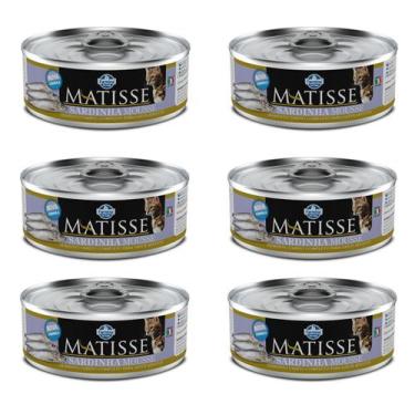 Imagem de Matisse Cat Wet Mousse - Sardinha - 6 un - Farmina