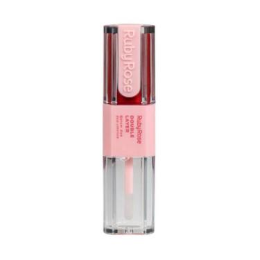Imagem de Batom Duo Ruby Rose Double Layer HBL6102 Cor Dl70