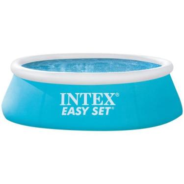 Imagem de Piscina Inflável Familiar Redonda Resistente Borda Segura Grande 880L 
