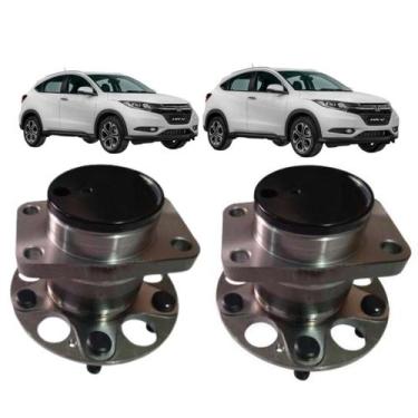 Imagem de 2 Cubo De Roda Traseiro Nakata Honda HR-V Todos Os Modelos Motor 1.8 2