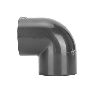 Imagem de Conectores de tubo de 90 graus, juntas de tubo de 90 graus, amplamente utilizados para tanques de peixes de aquário(cinza, Diâmetro interno 32 mm)