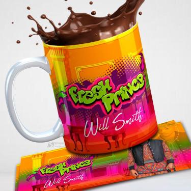 Imagem de Caneca Anos 80 Coleção - Um Maluco no Pedaço - Will Smith