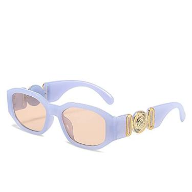 Imagem de Vintage Retângulo Óculos de Sol Vintage Designer Retro Óculos de Sol Feminino Óculos Feminino Óculos de Motorista Óculos Óculos, 3,como imagem