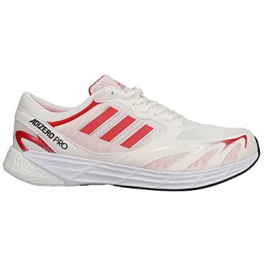 Imagem de adidas Mens Adizero Pro Running - Red,White - Size 11 M
