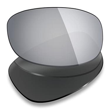 Imagem de Mryok Lentes de substituição polarizadas para Arnette Hold Up AN4139-58 mm - Titânio prateado