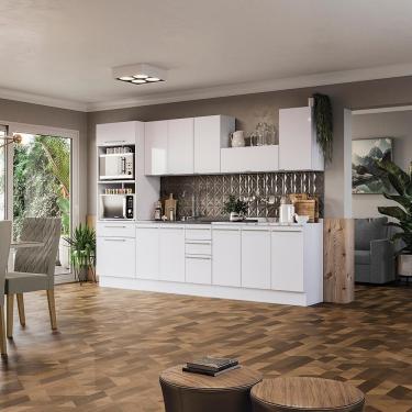 Imagem de Cozinha Completa Suprema Branco 9 Peças