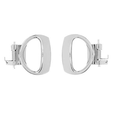 Imagem de Par de alça de porta interior frontal traseira do motorista e do passageiro | para Chevy HHR 2006-2011 | Substitui # 19299614, 19299613