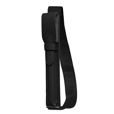 Imagem de Fintie Suporte S Pen para Samsung S Pen (PX510/PX710/PT870), capa de couro vegano premium compatível com Galaxy Tab S9 Ultra/S9 FE/S8 Ultra/S8+/S6 Lite, preto