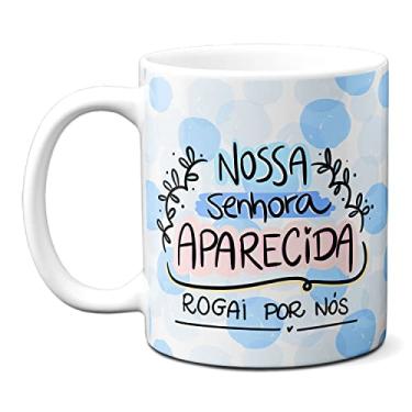 Imagem de Caneca Rogai Por Nós Nossa Senhora Aparecida Presente (Branca)