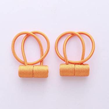 Imagem de Cinta de cortina de fivela magnética cilíndrica simples criativa fivela magnética fivela magnética cortina tiebacks suportes de cortina, T8,4 pcs